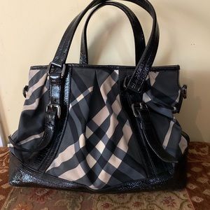 Authentic Burberry xl bag